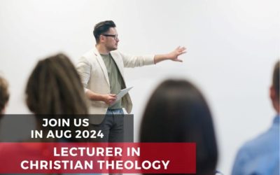Vacancy: Lecturer in Christian Theology