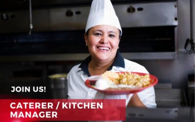 Vacancy – Caterer and kitchen supervisor