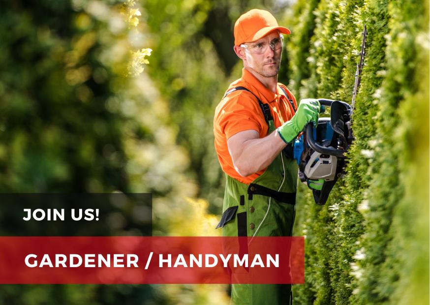 Vacancy of gardener at Cornerstone